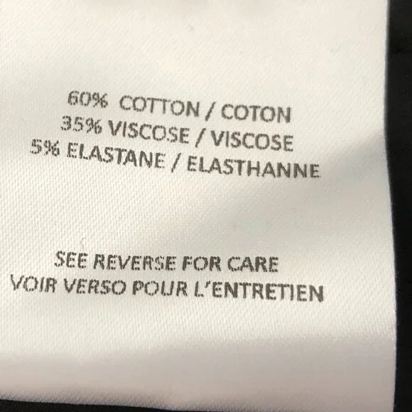 Judith & Charles Basil Bermuda Pant Shorts in Cotton + Viscose Black Sz 10 NWT - Picture 11 of 12